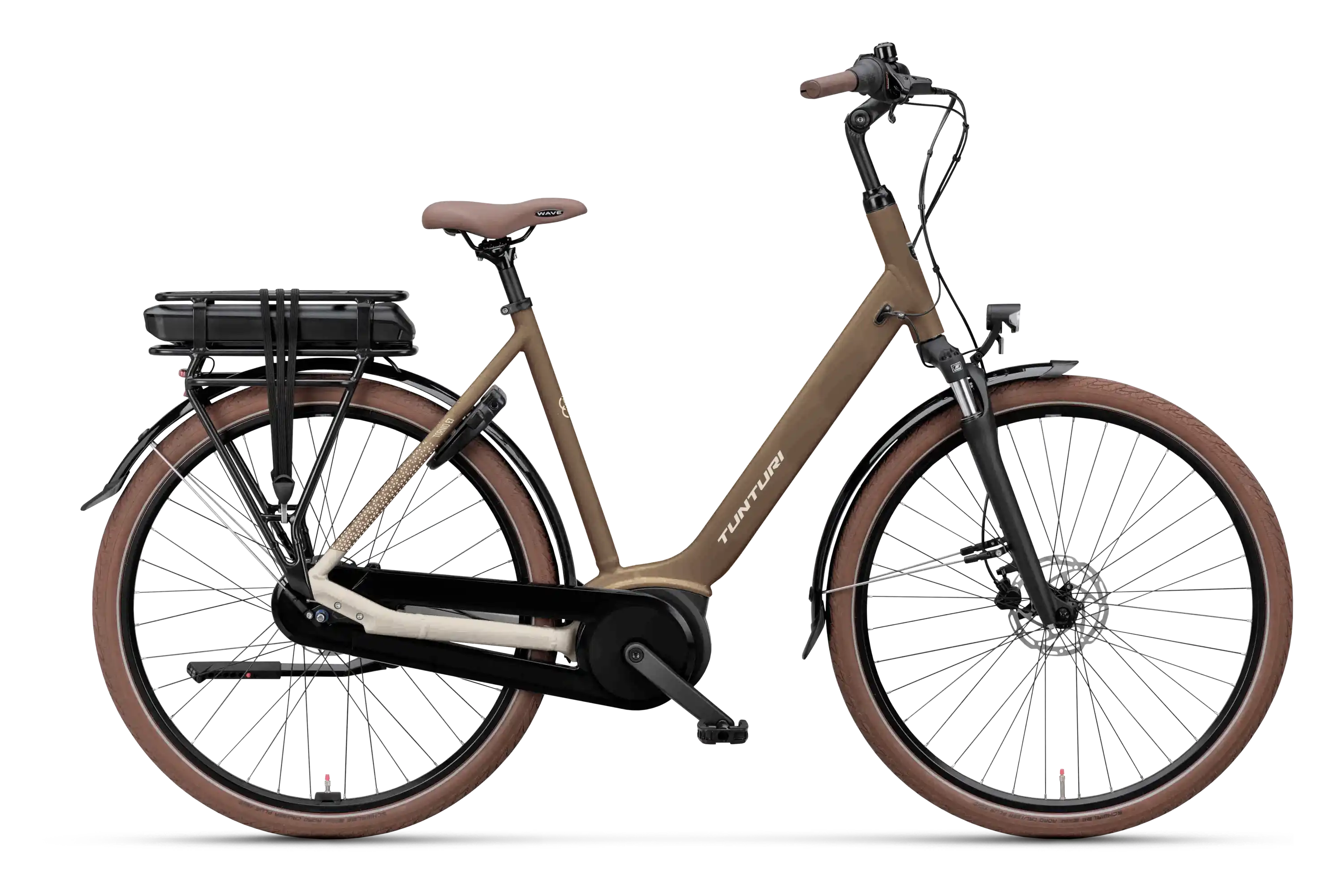 Tunturi Tornio brun elcykel