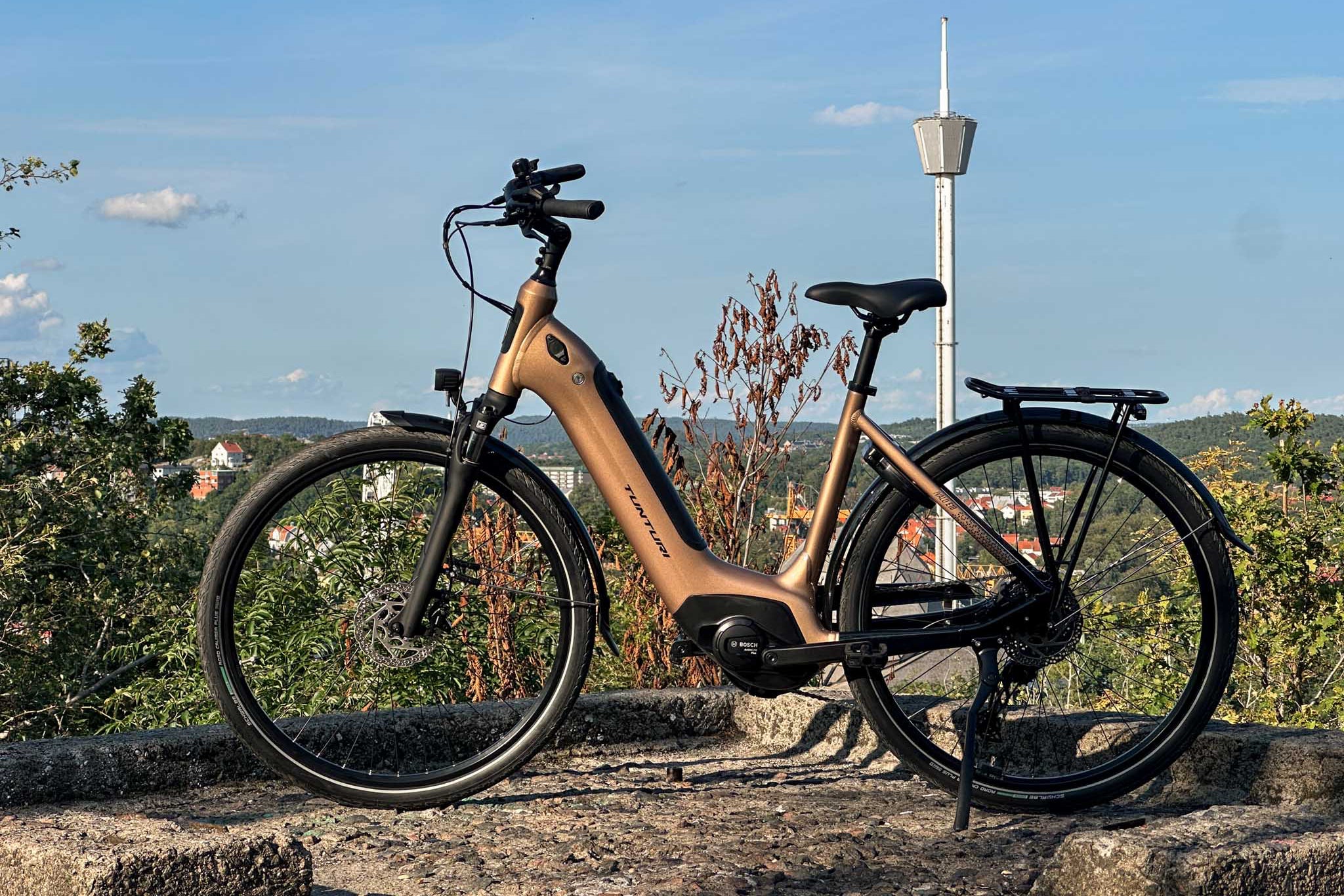 Tunturi elcykel från Elcykelvärlden i Göteborgs landskapet